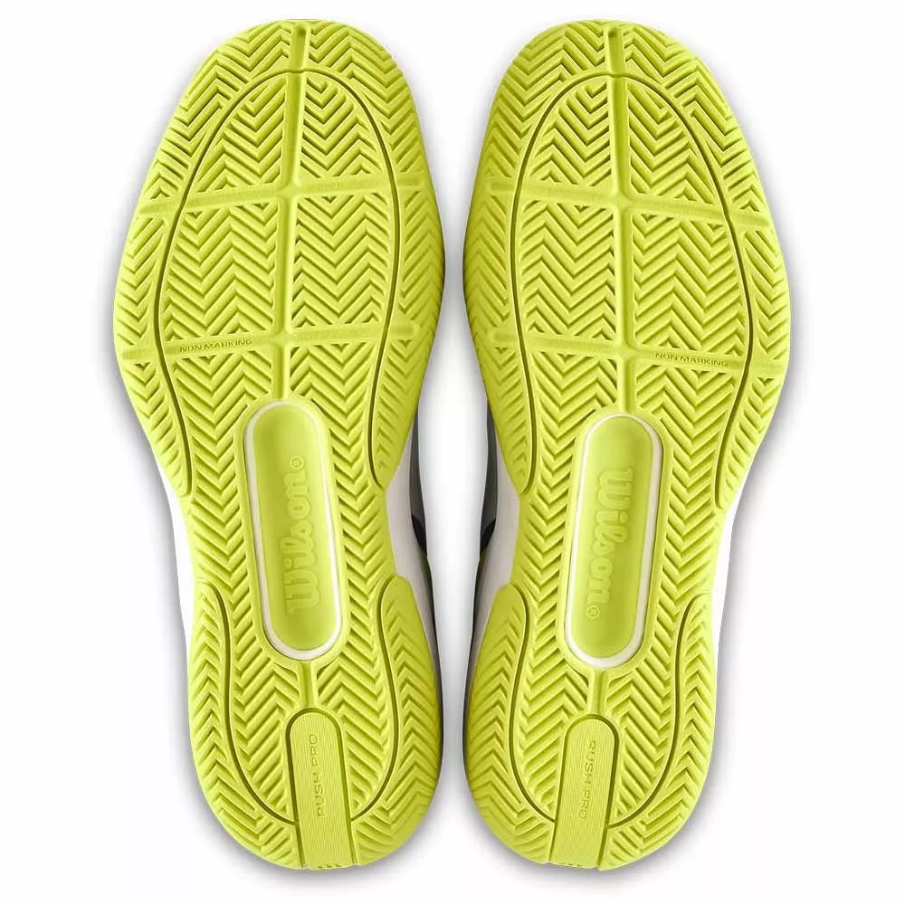Wilson Rush Pro 5 Junior Tennisschuhe Wei&szlig; / Blau / Gelb
