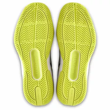 Wilson Rush Pro 5 Junior Tennisschuhe Wei&szlig; / Blau / Gelb
