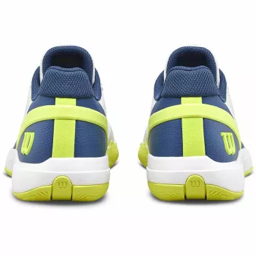 Wilson Rush Pro 5 Junior Tennisschuhe Wei&szlig; / Blau / Gelb