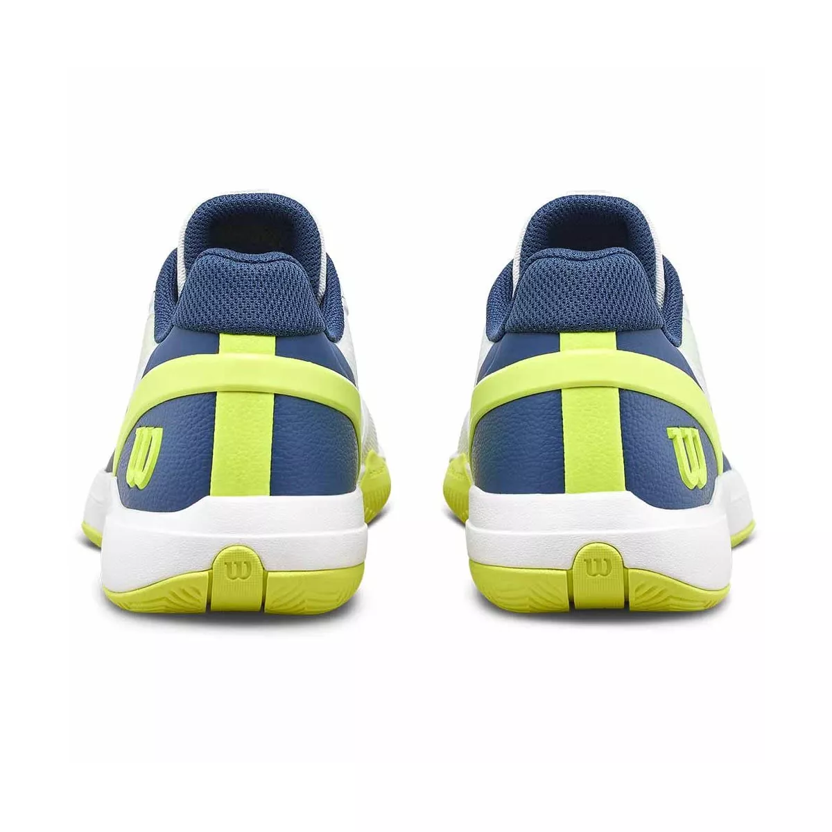 Wilson Rush Pro 5 Junior Tennisschuhe Wei&szlig; / Blau / Gelb