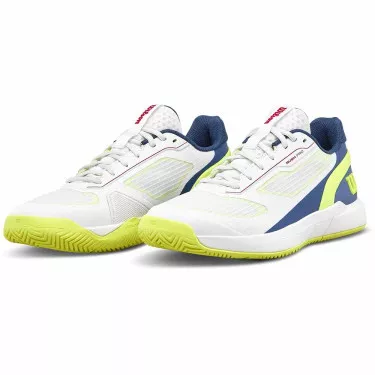 Wilson Rush Pro 5 Junior Tennisschuhe Wei&szlig; / Blau / Gelb