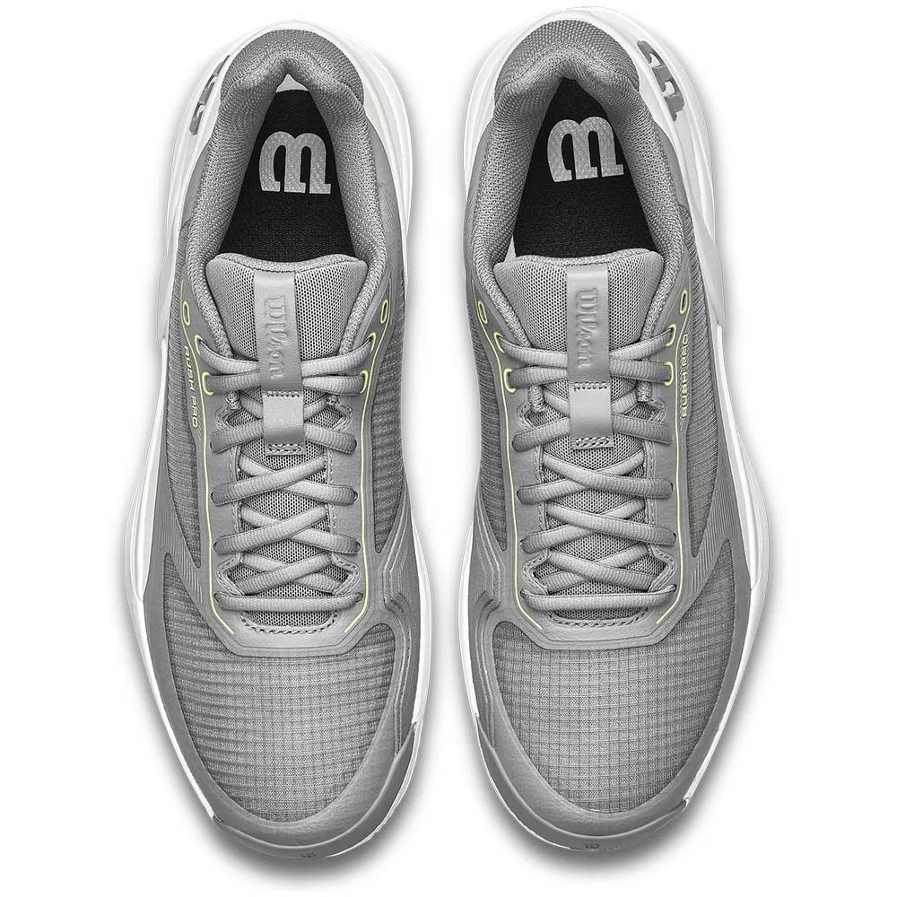 Wilson Rush Pro 5 Tennisschuhe Sandplatz Grau / Wei&szlig;