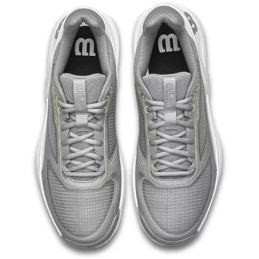 Wilson Rush Pro 5 Tennisschuhe Sandplatz Grau / Wei&szlig;