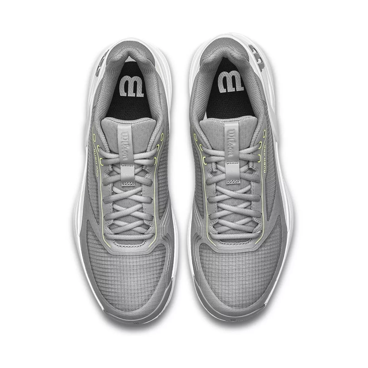 Wilson Rush Pro 5 Tennisschuhe Sandplatz Grau / Wei&szlig;