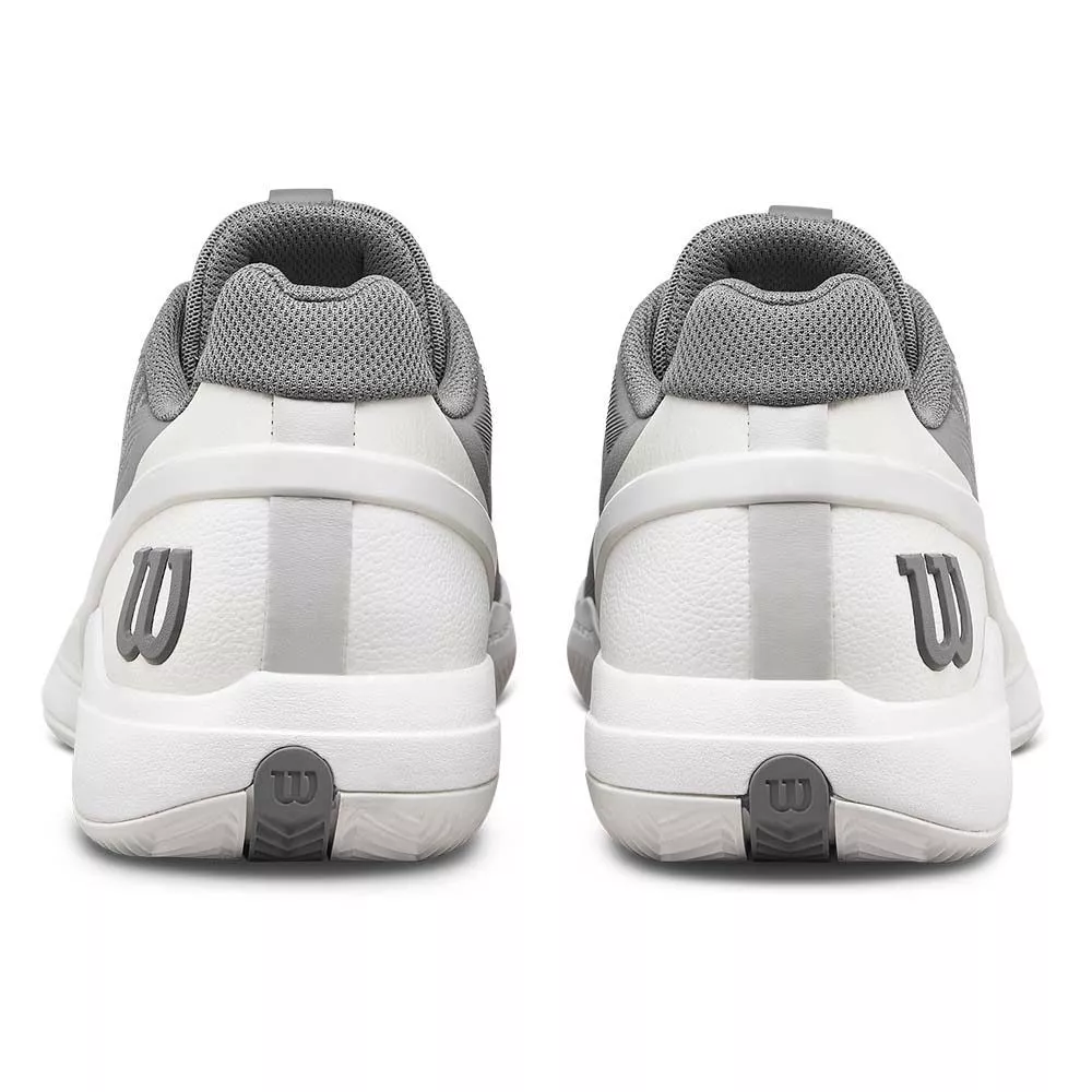 Wilson Rush Pro 5 Tennisschuhe Sandplatz Grau / Wei&szlig;