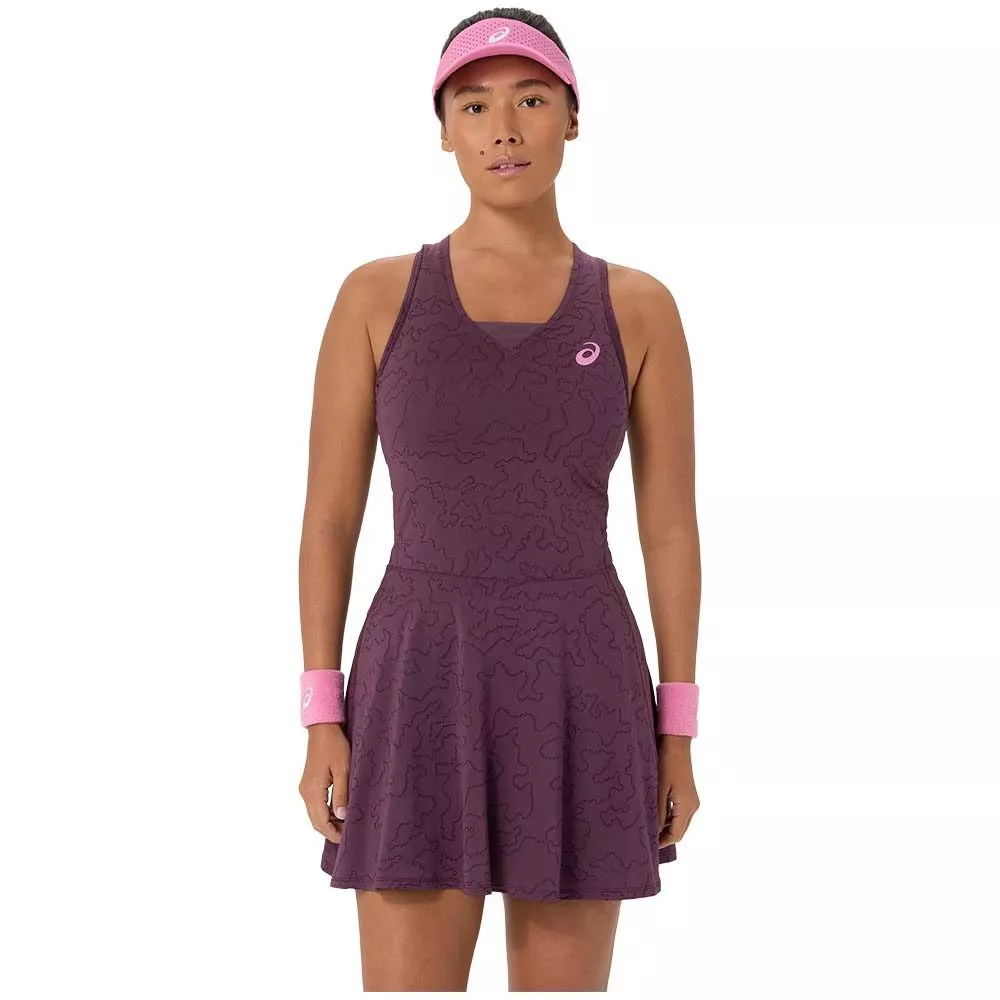 Asics Match Tenniskleid Damen Violett