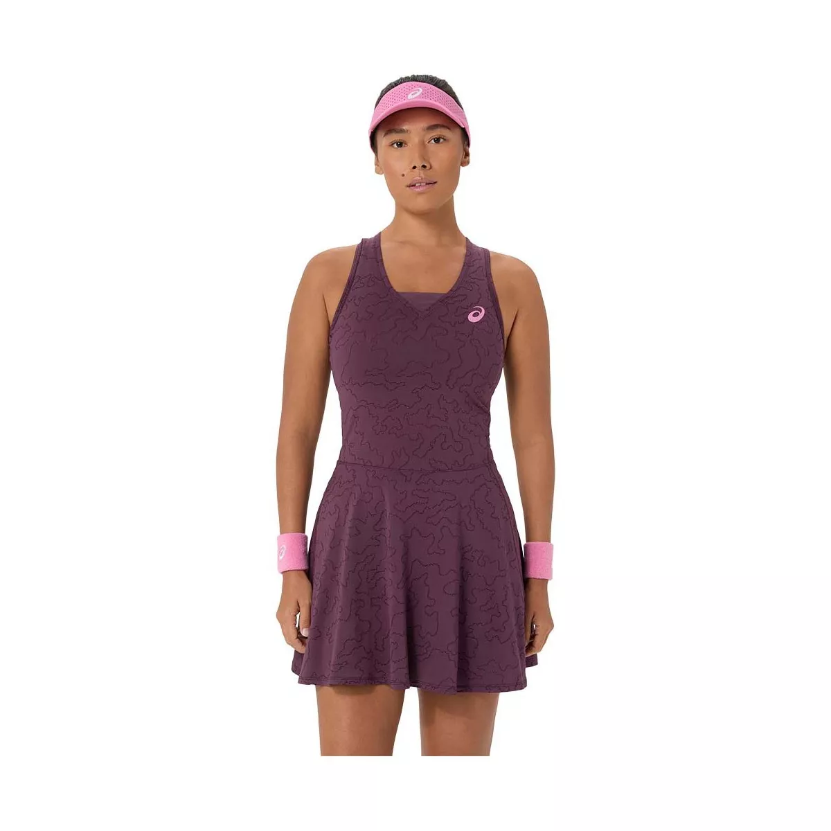 Asics Match Tenniskleid Damen Violett