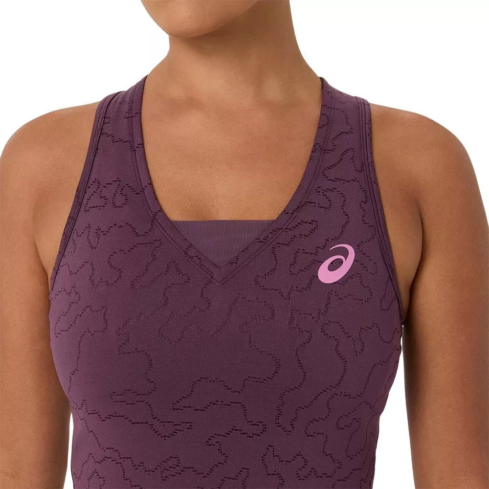 Asics Match Tenniskleid Damen Violett