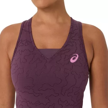 Asics Match Tenniskleid Damen Violett
