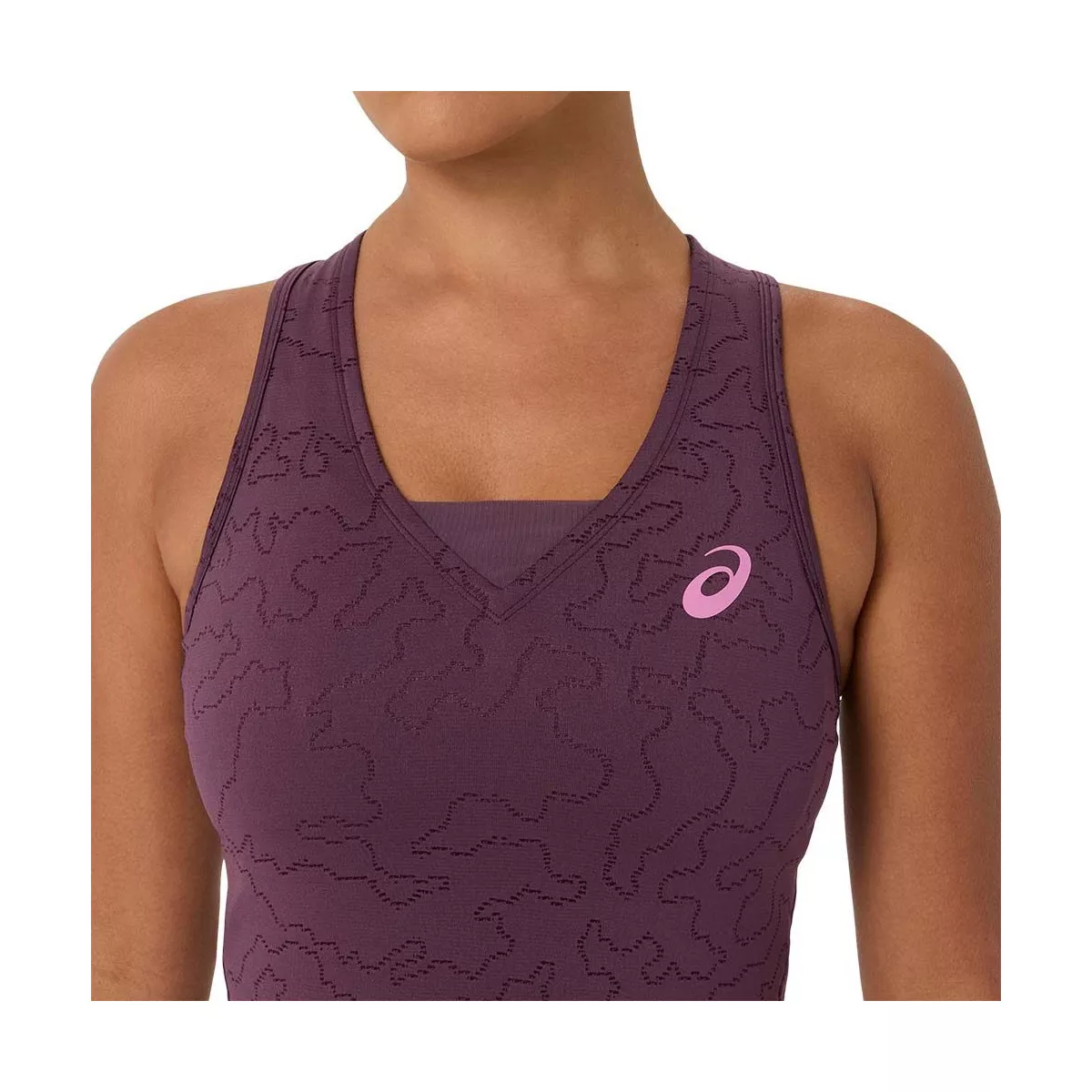 Asics Match Tenniskleid Damen Violett