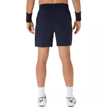 Asics Match Laser Cut Tennisshorts Marineblau