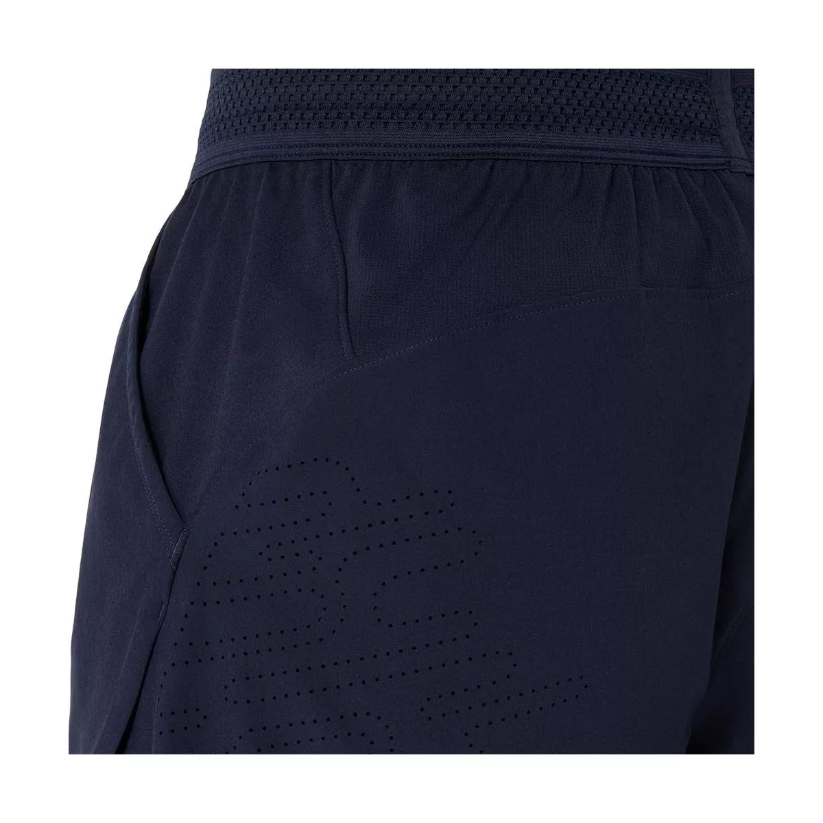 Asics Match Laser Cut Tennisshorts Marineblau