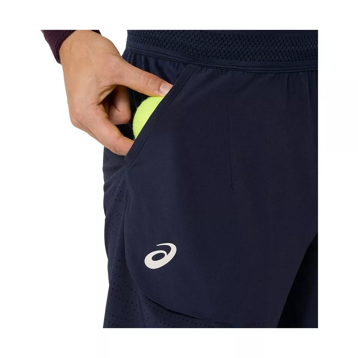 Asics Match Laser Cut Tennisshorts Marineblau