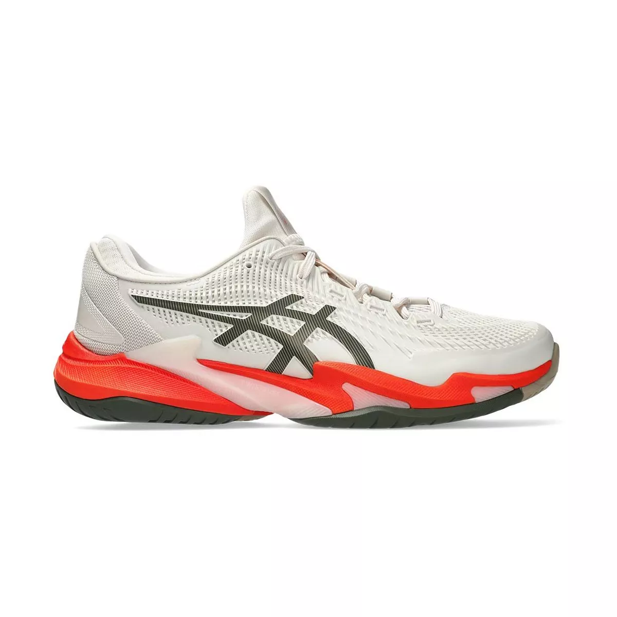 Asics Gel Court FF 3 Tennisschuhe Wei&szlig; / Orange
