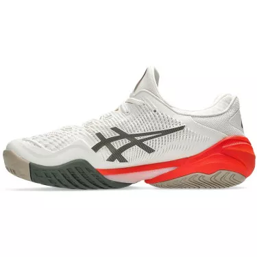 Asics Gel Court FF 3 Tennisschuhe Wei&szlig; / Orange