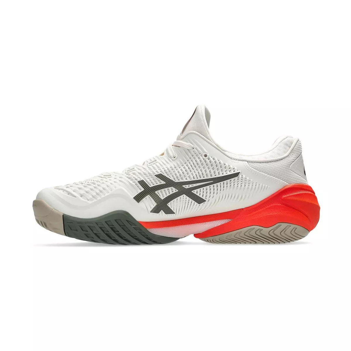 Asics Gel Court FF 3 Tennisschuhe Wei&szlig; / Orange