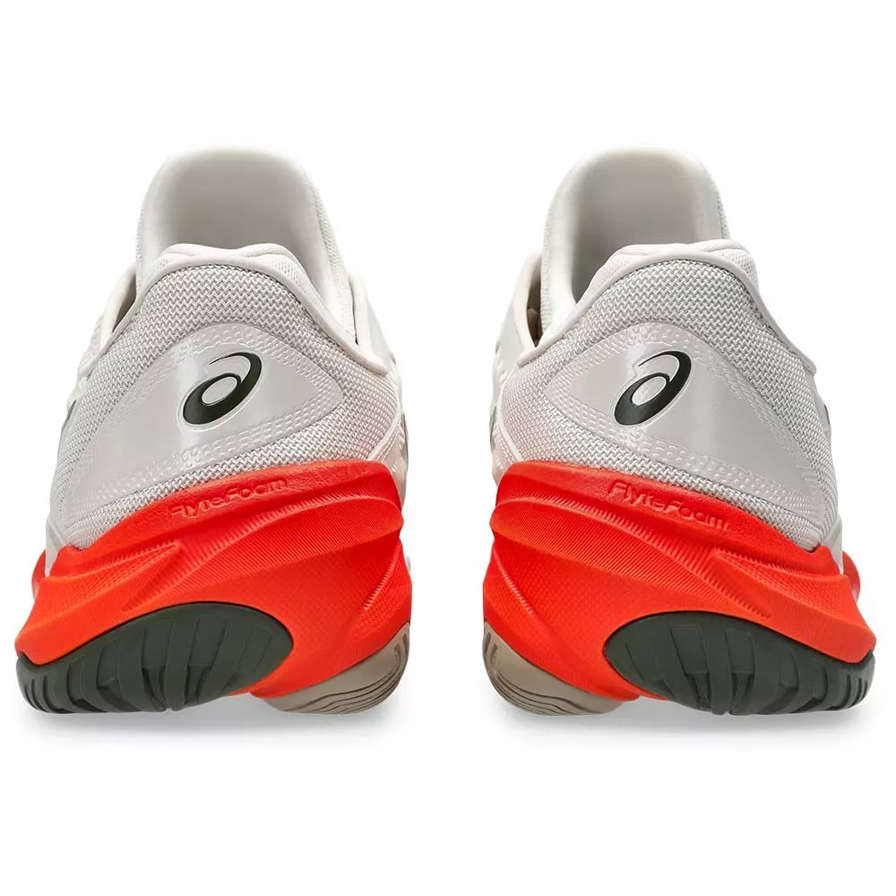 Asics Gel Court FF 3 Tennisschuhe Wei&szlig; / Orange