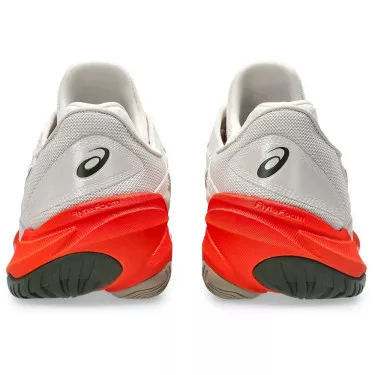 Asics Gel Court FF 3 Tennisschuhe Wei&szlig; / Orange
