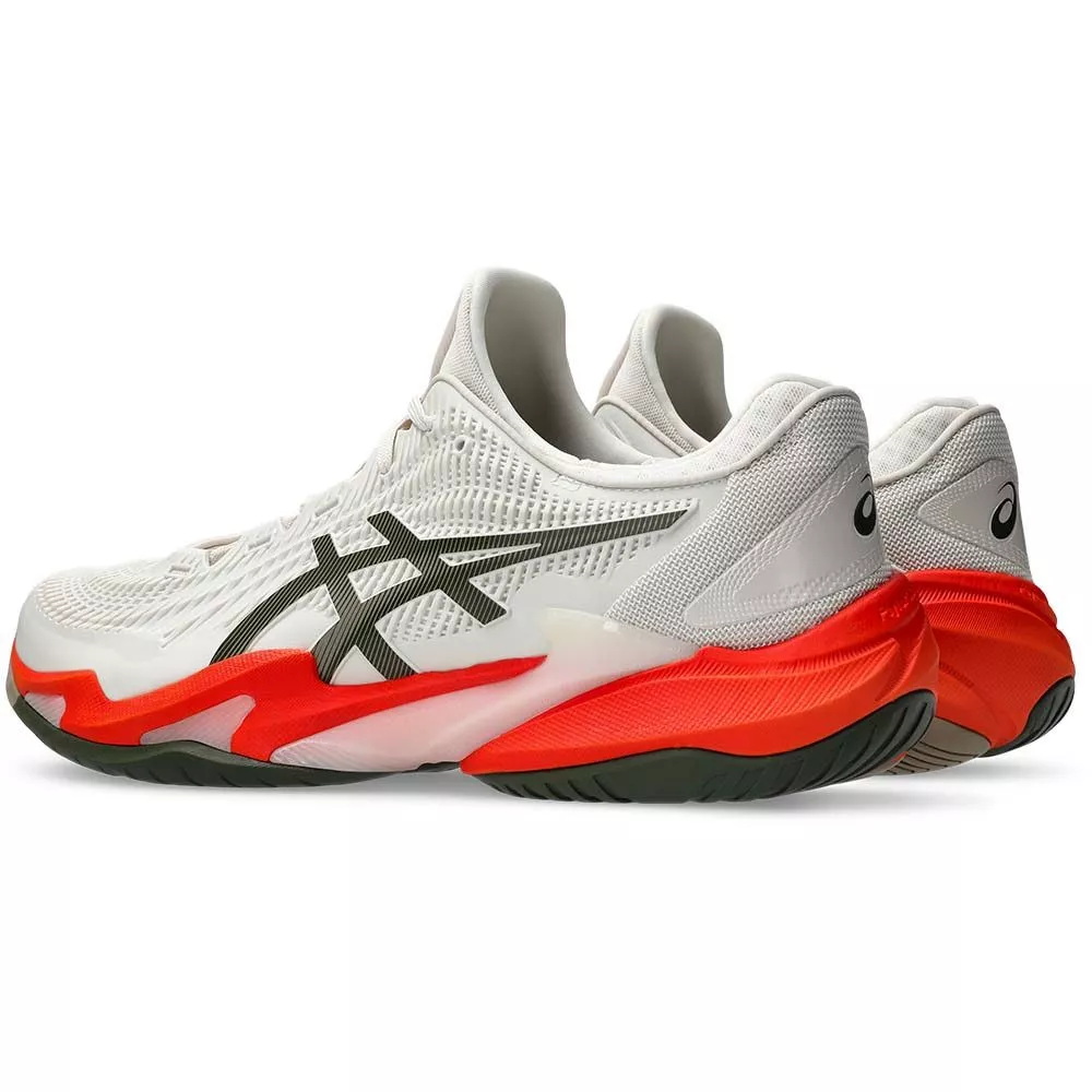 Asics Gel Court FF 3 Tennisschuhe Wei&szlig; / Orange