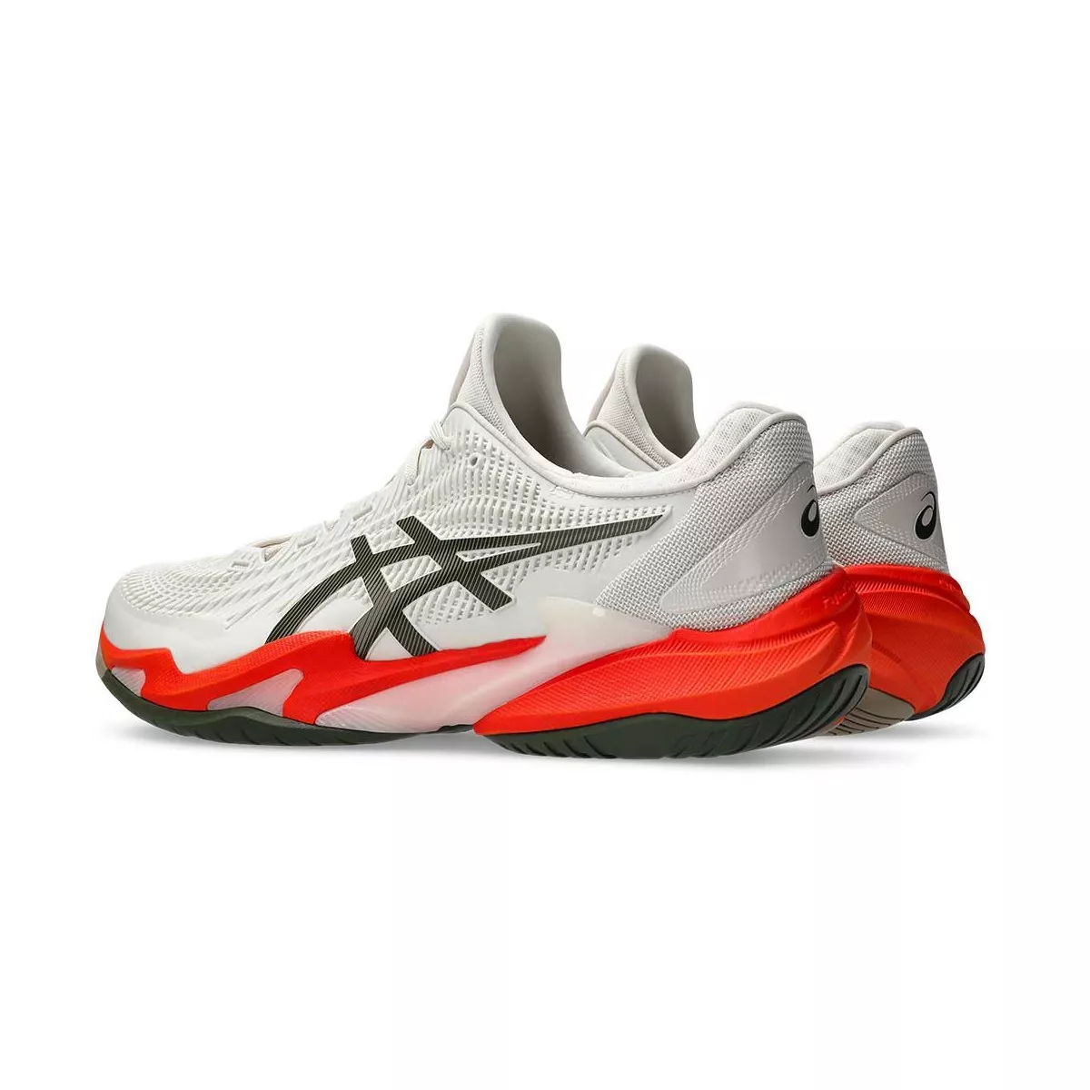 Asics Gel Court FF 3 Tennisschuhe Wei&szlig; / Orange