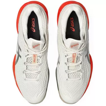 Asics Gel Court FF 3 Tennisschuhe Wei&szlig; / Orange
