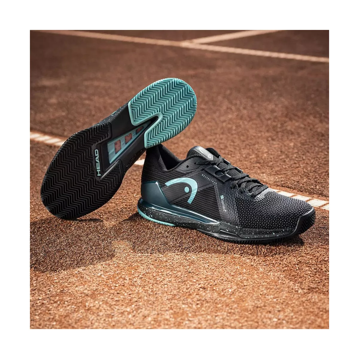 Head Sprint Pro 4.0 SF Tennisschuhe Sandplatz Schwarz / Blau