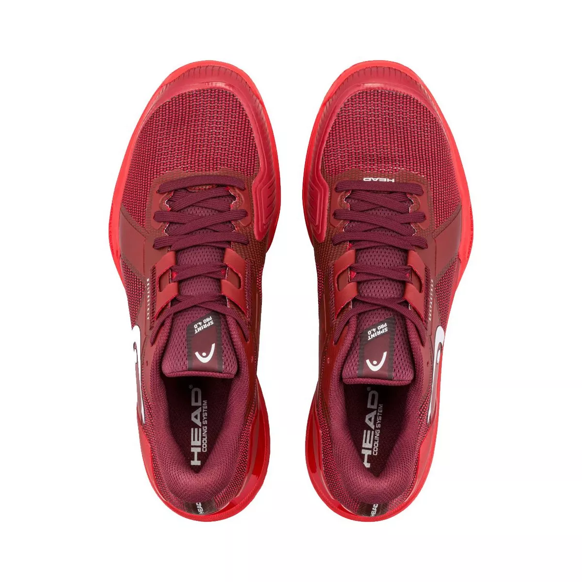 Head Sprint Pro 4.0 Tennisschuhe Rot / Dunkelrot