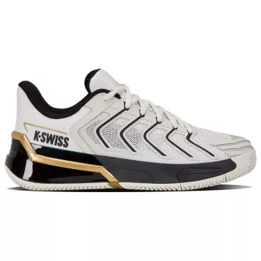 K-Swiss Ultrashot 4 Tennisschuhe Sandplatz Wei&szlig; / Schwarz / Gold