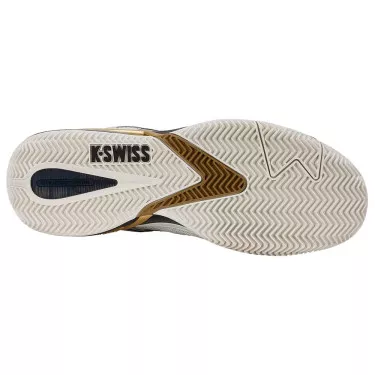 K-Swiss Ultrashot 4 Tennisschuhe Sandplatz Wei&szlig; / Schwarz / Gold