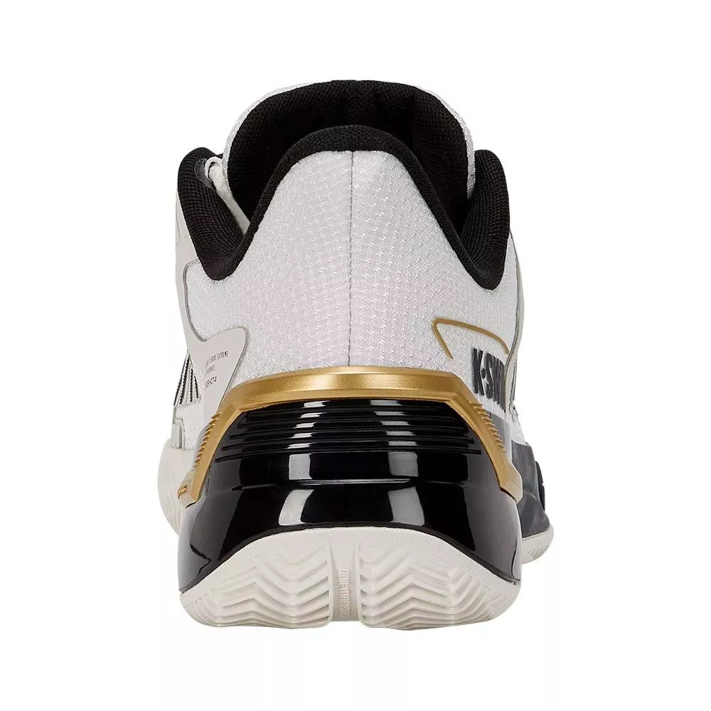K-Swiss Ultrashot 4 Tennisschuhe Sandplatz Wei&szlig; / Schwarz / Gold