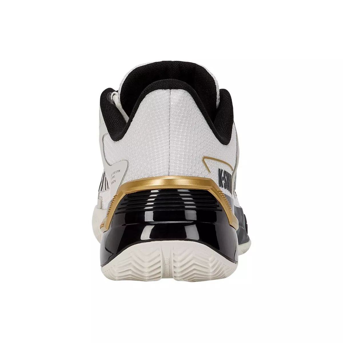 K-Swiss Ultrashot 4 Tennisschuhe Sandplatz Wei&szlig; / Schwarz / Gold