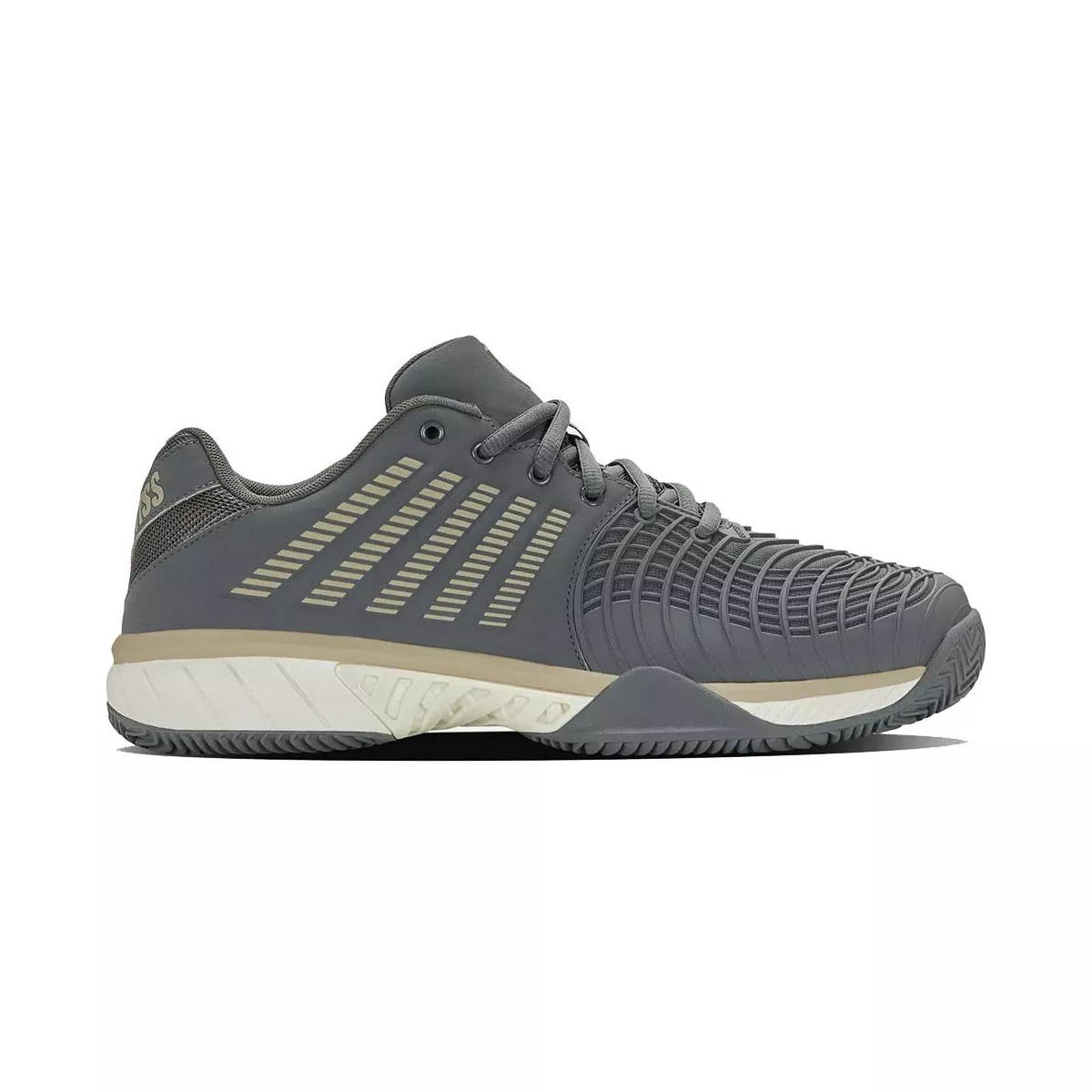 K-Swiss Express Light 3 Tennisschuhe Sandplatz Grau / Khaki