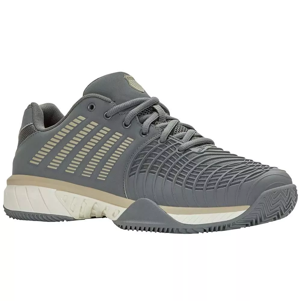 K-Swiss Express Light 3 Tennisschuhe Sandplatz Grau / Khaki