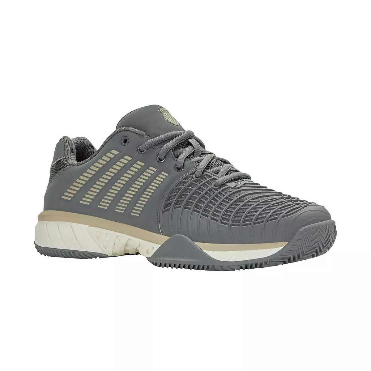 K-Swiss Express Light 3 Tennisschuhe Sandplatz Grau / Khaki