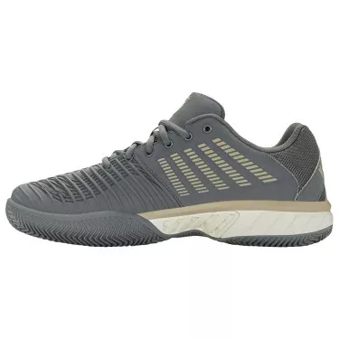 K-Swiss Express Light 3 Tennisschuhe Sandplatz Grau / Khaki