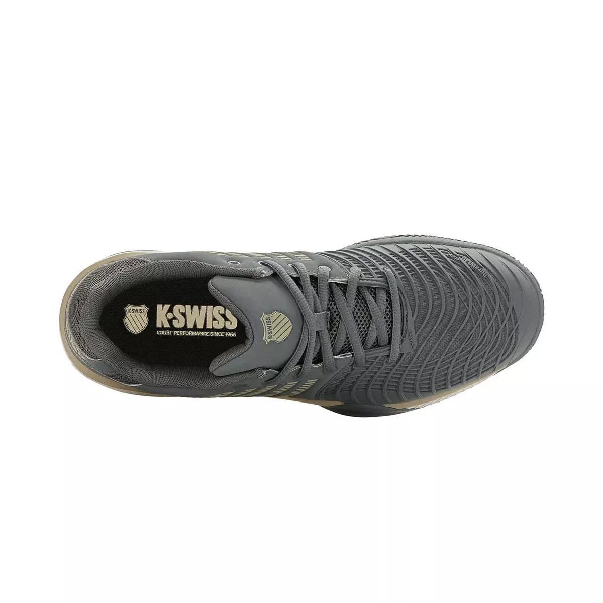 K-Swiss Express Light 3 Tennisschuhe Sandplatz Grau / Khaki