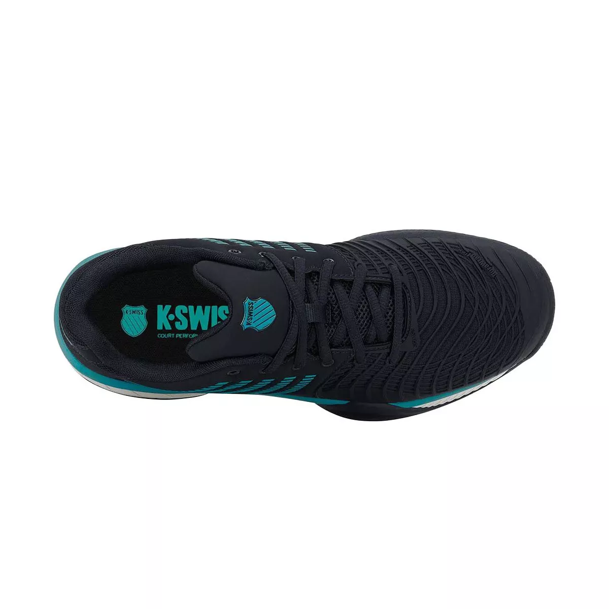 K-Swiss Express Light 3 Tennisschuhe Grau / Wei&szlig; / Blau