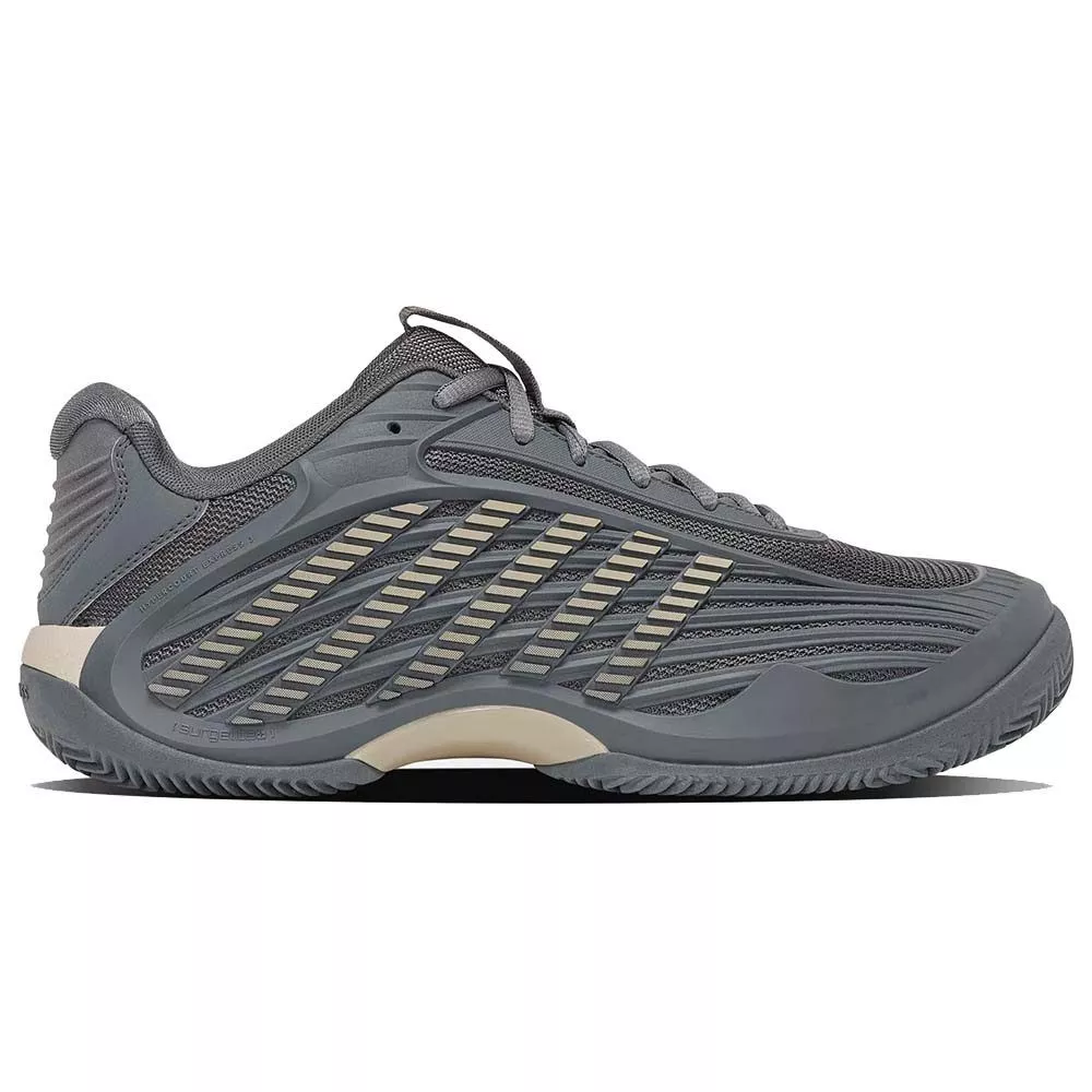 K-Swiss Hypercourt Express 3 Tennisschuhe Sandplatz Grau / Khaki