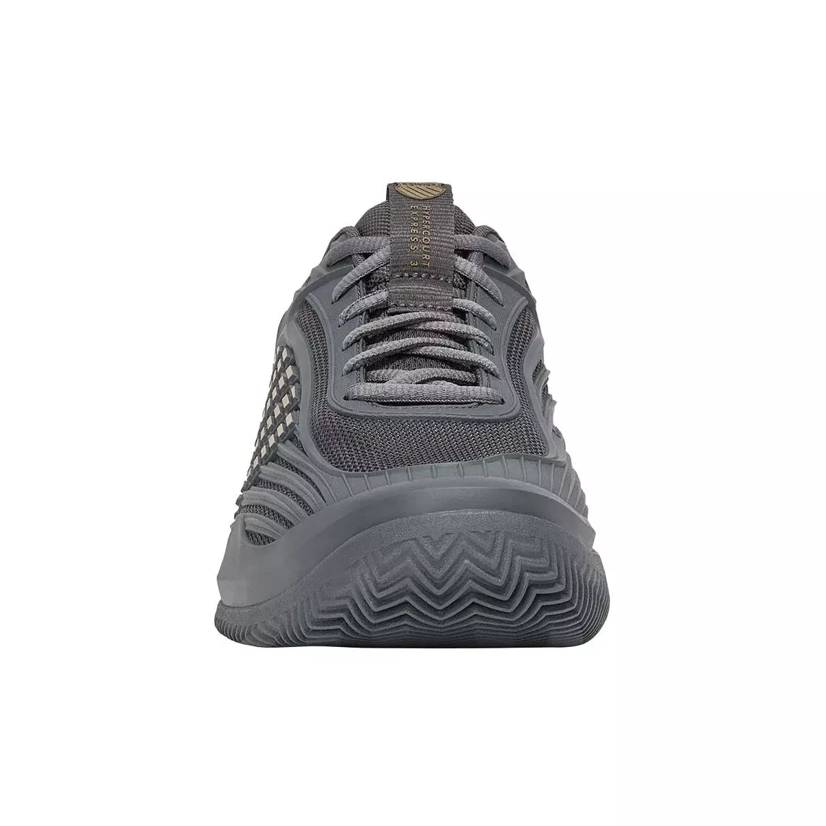 K-Swiss Hypercourt Express 3 Tennisschuhe Sandplatz Grau / Khaki