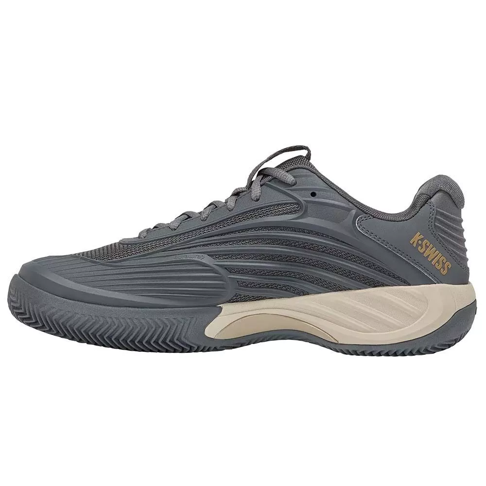 K-Swiss Hypercourt Express 3 Tennisschuhe Sandplatz Grau / Khaki