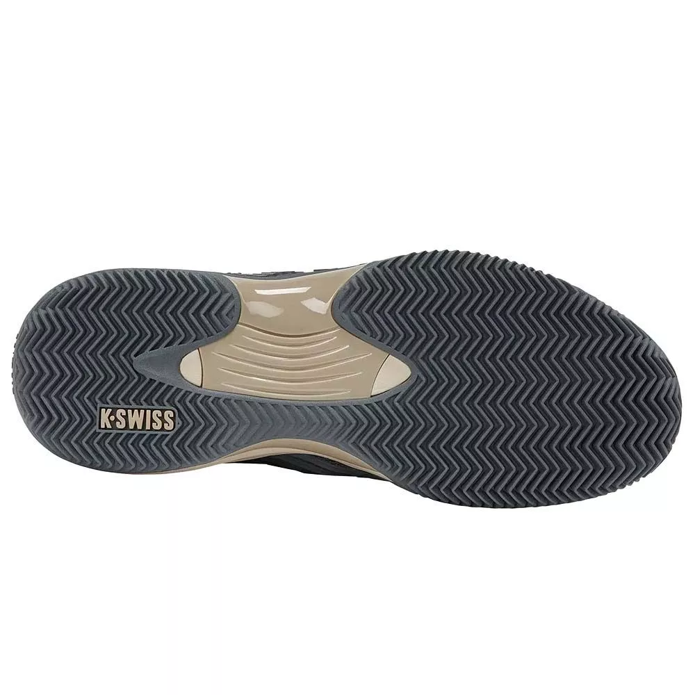 K-Swiss Hypercourt Express 3 Tennisschuhe Sandplatz Grau / Khaki