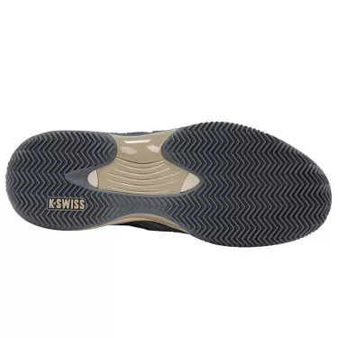K-Swiss Hypercourt Express 3 Tennisschuhe Sandplatz Grau / Khaki