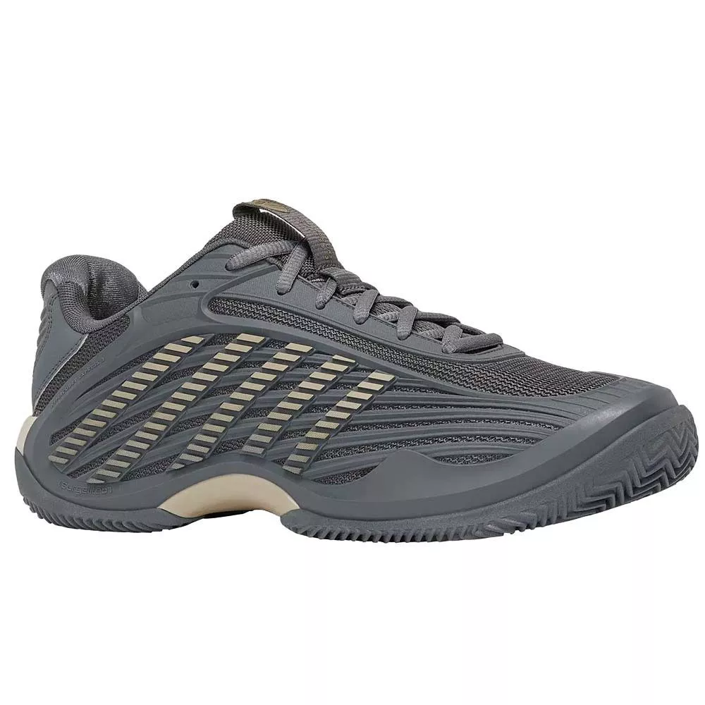 K-Swiss Hypercourt Express 3 Tennisschuhe Sandplatz Grau / Khaki