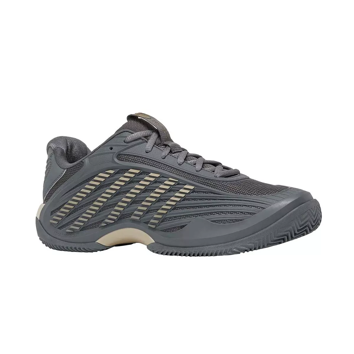 K-Swiss Hypercourt Express 3 Tennisschuhe Sandplatz Grau / Khaki