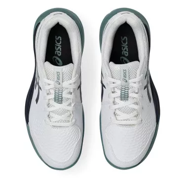 Asics Gel Resolution X GS Tennisschuhe Junior Wei&szlig; / Nachtblau