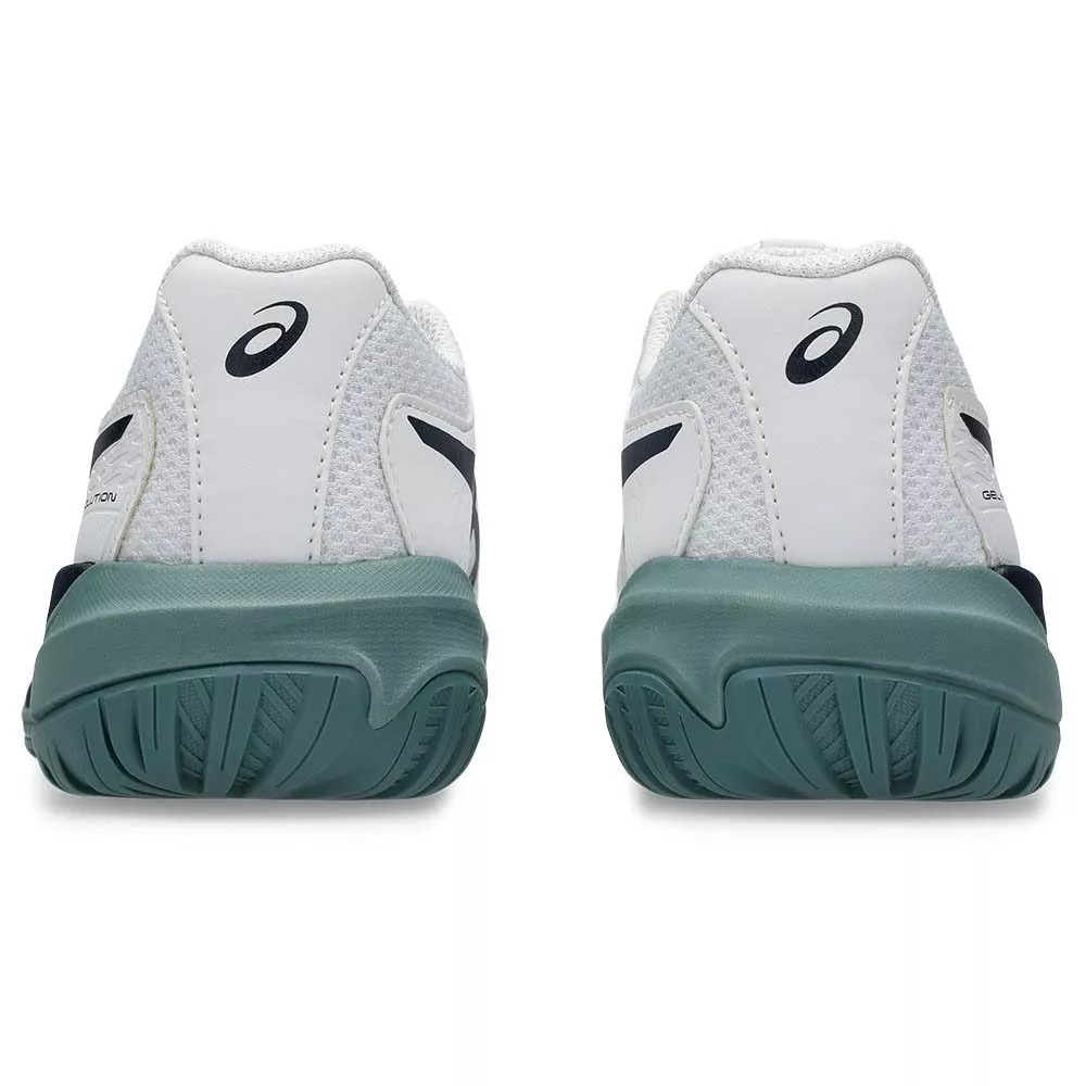 Asics Gel Resolution X GS Tennisschuhe Junior Wei&szlig; / Nachtblau