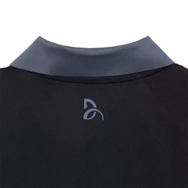 Lacoste Tennis Novak Djokovic On Court Poloshirt Schwarz / Grau