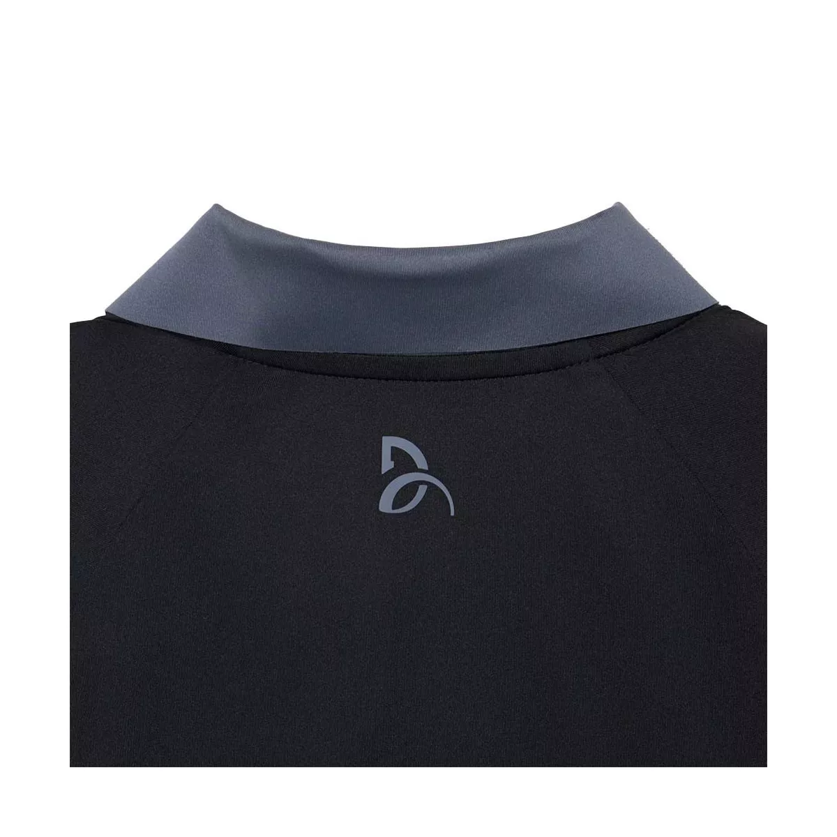 Lacoste Tennis Novak Djokovic On Court Poloshirt Schwarz / Grau