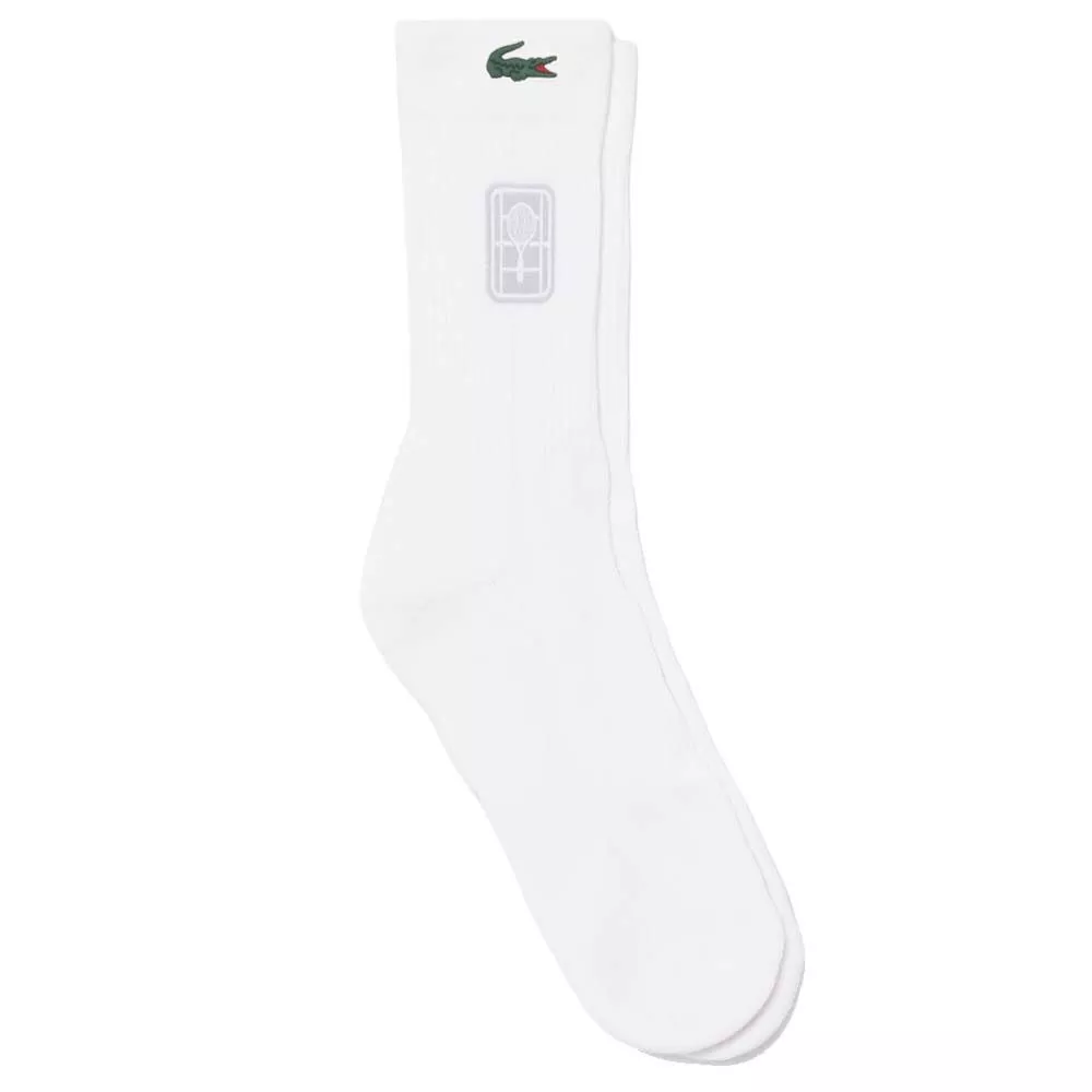 Lacoste Tech Socken Wei&szlig;
