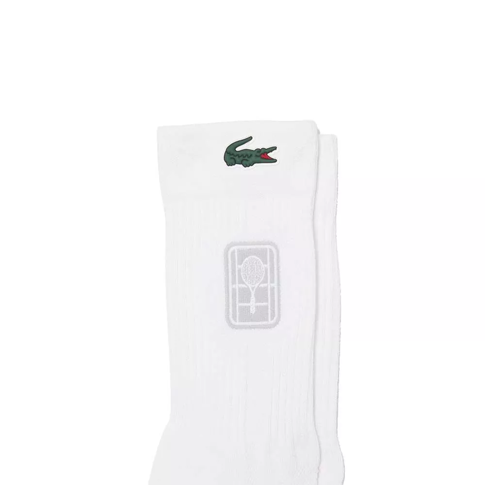 Lacoste Tech Socken Wei&szlig;